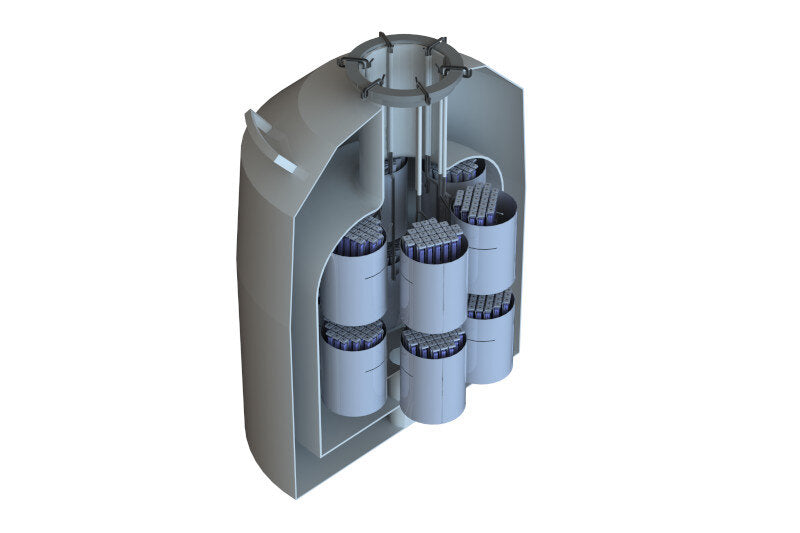 ColdStash 47/11 Dewar Cutaway