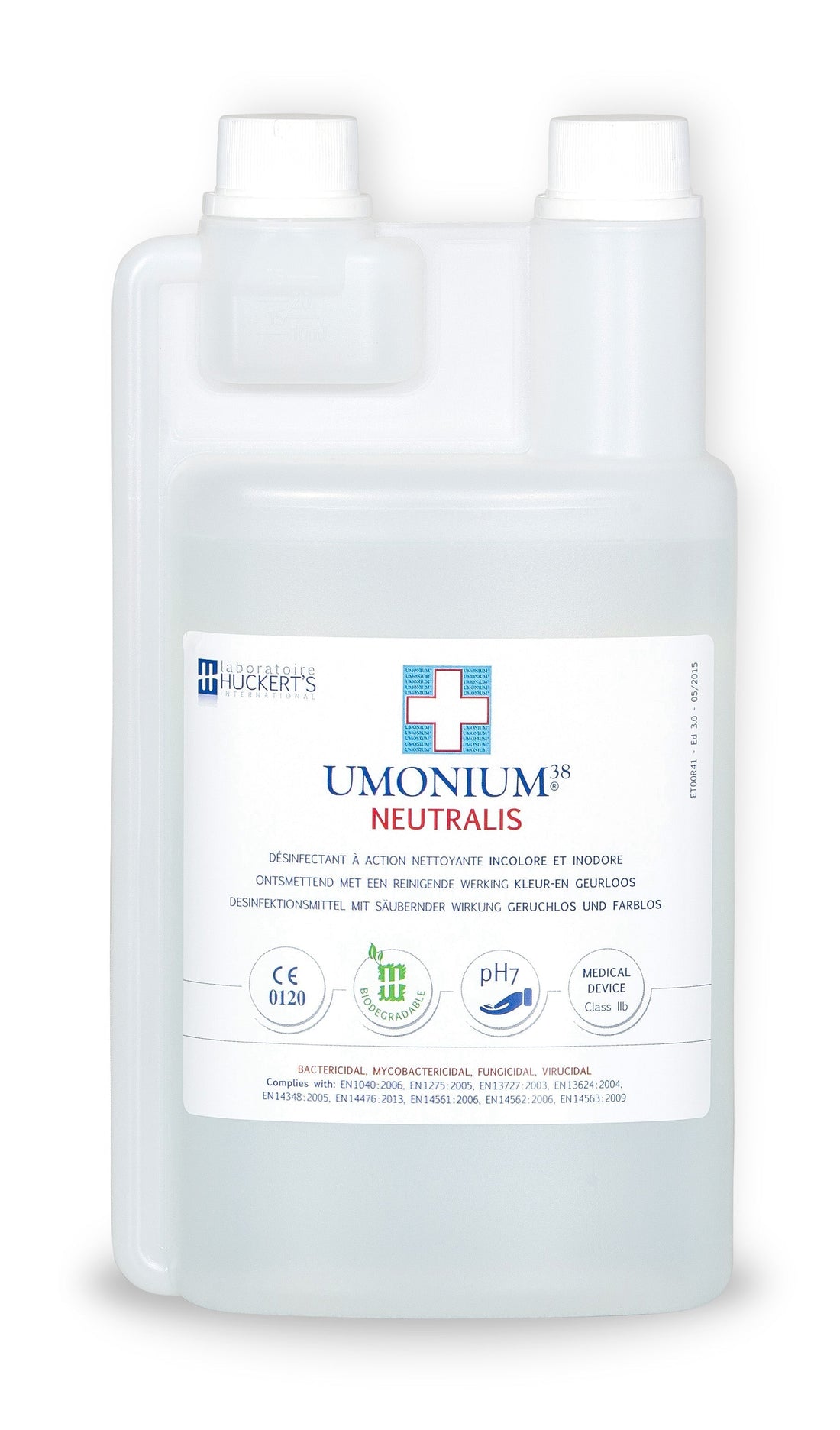 Umonium38 Neutralis 1L solution effective against Neisseria meningitidis infection against 