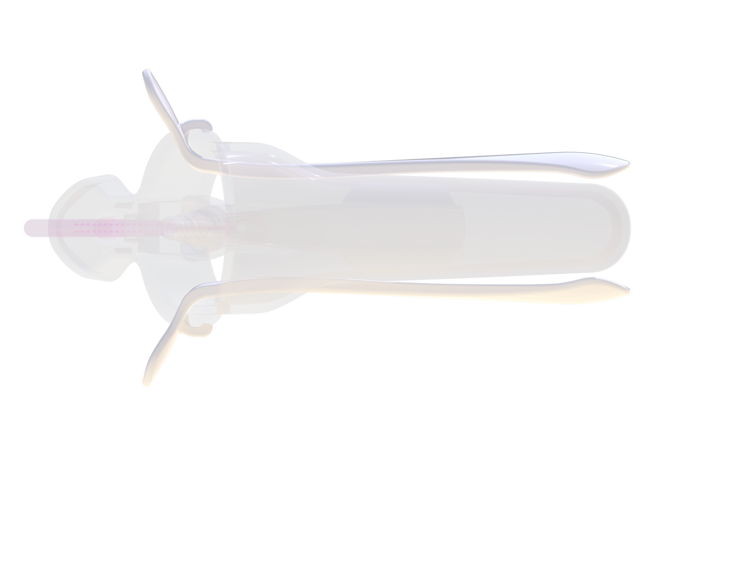 Orchid Speculum medium with retractable spoon