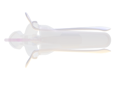Orchid Speculum medium with retractable spoon