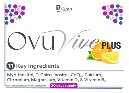 OvuVive Plus, Female fertility, PCOS, Polycystic ovary syndrome, hormonal imbalance, female reproductive system, irregular menstrual cycles, anovulation, fertility support, PCOS symptoms (weight gain, acne/oily skin, excessive body hair)
