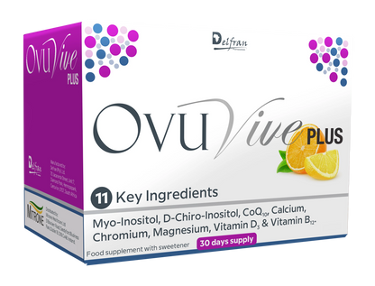 OvuVive Plus, Female fertility, PCOS, Polycystic ovary syndrome, hormonal imbalance, female reproductive system, irregular menstrual cycles, anovulation, fertility support, PCOS symptoms (weight gain, acne/oily skin, excessive body hair)