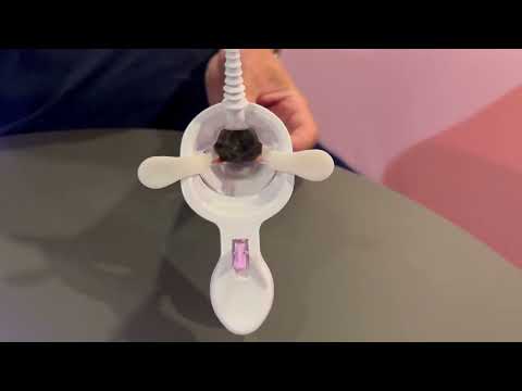 Video of Orchid spec spoon vaginal side wall retractor