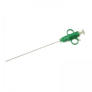 Spring-Cut Semi-automatic soft tissue biopsy needle